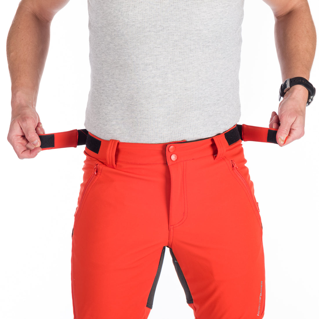 NO-3880OR men's outdoor softshell pants protect face 3L MILTON