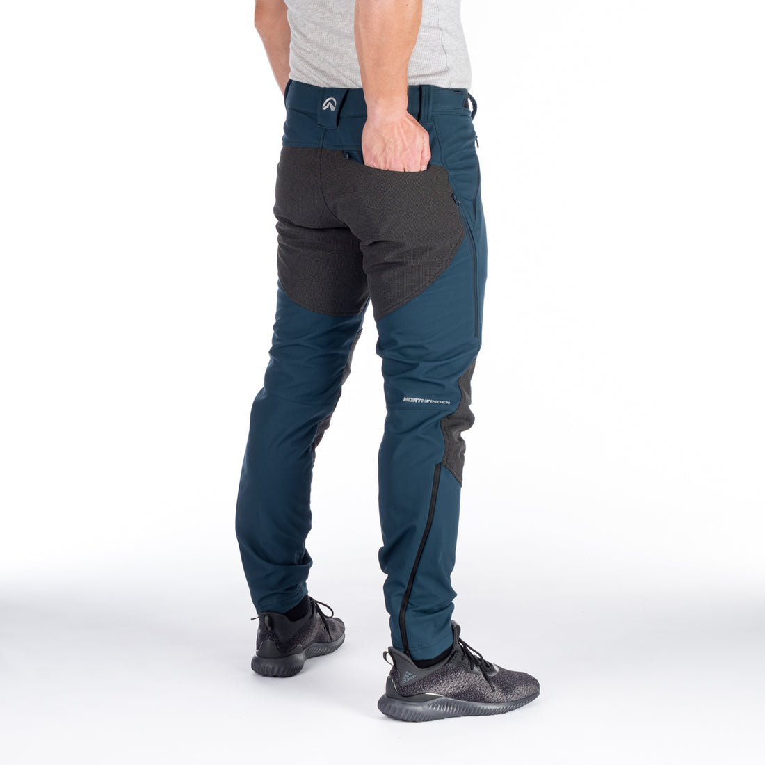NO-3880OR men's outdoor softshell pants protect face 3L MILTON