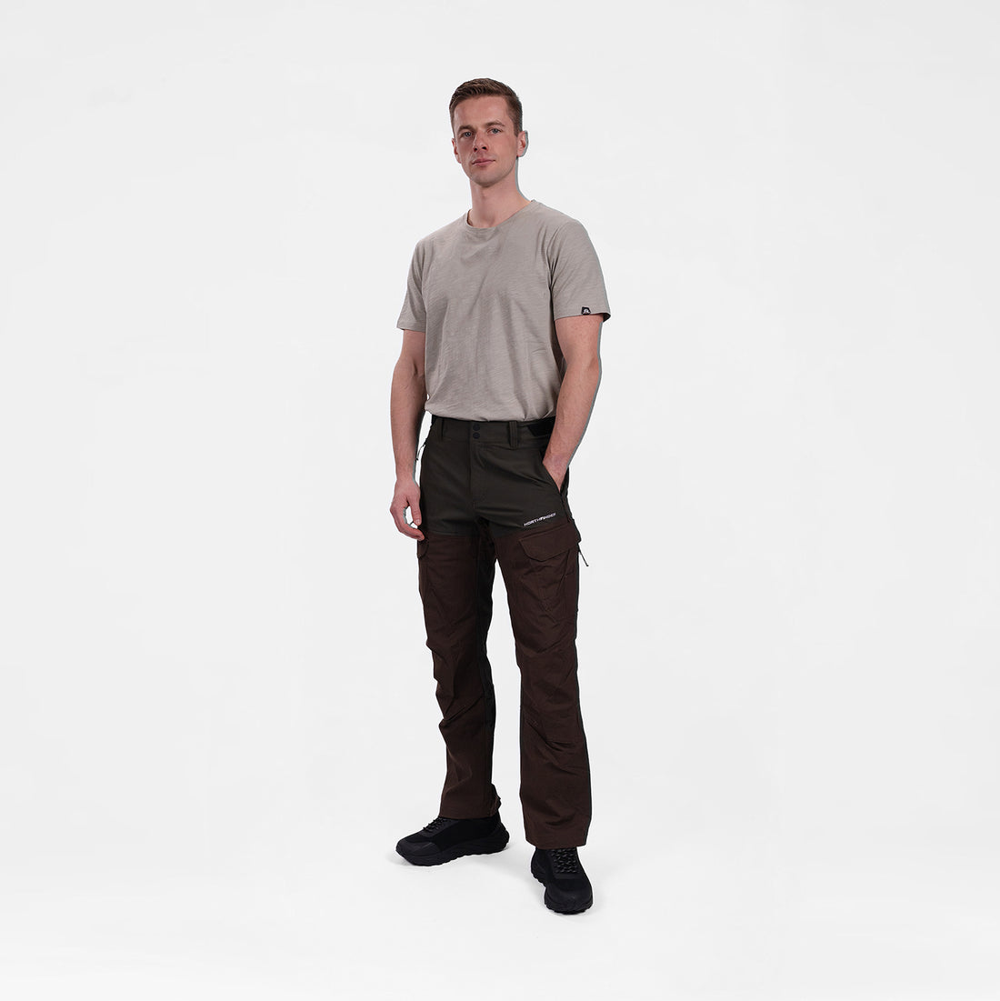 NO-39521OR men's outdoor combi cargo pants BISHORN