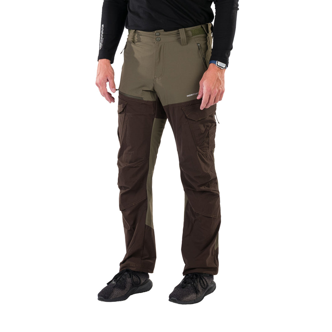 NO-3952OR Men's outdoor hybrid cargo pants  BISHORN