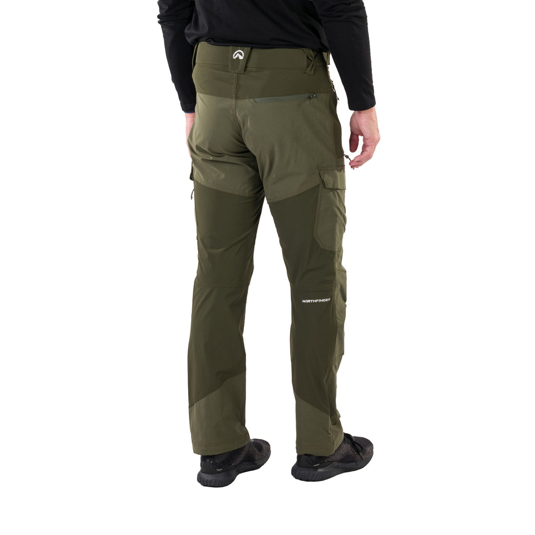NO-3952OR Men's outdoor hybrid cargo pants  BISHORN