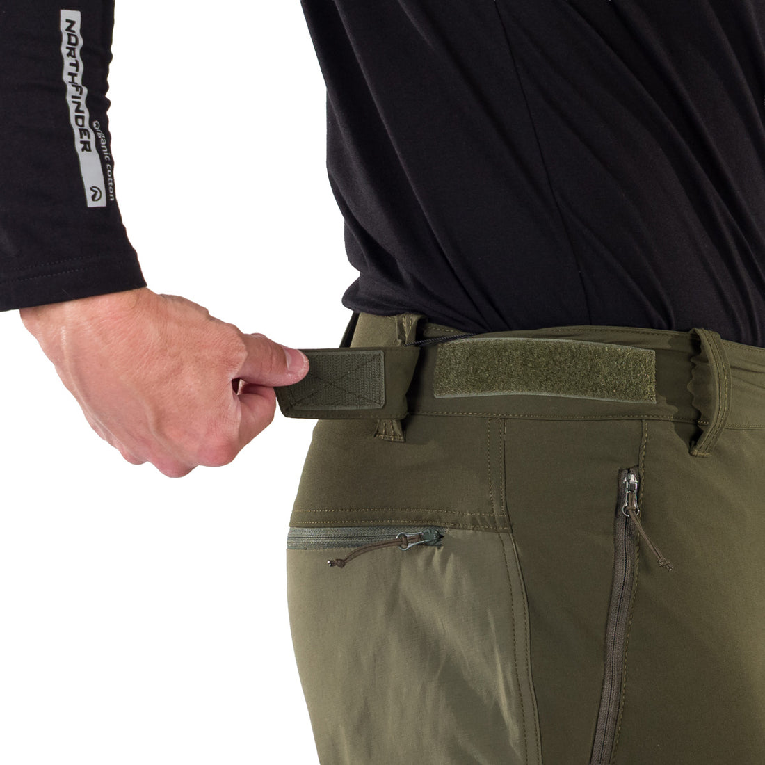 NO-3952OR Men's outdoor hybrid cargo pants  BISHORN