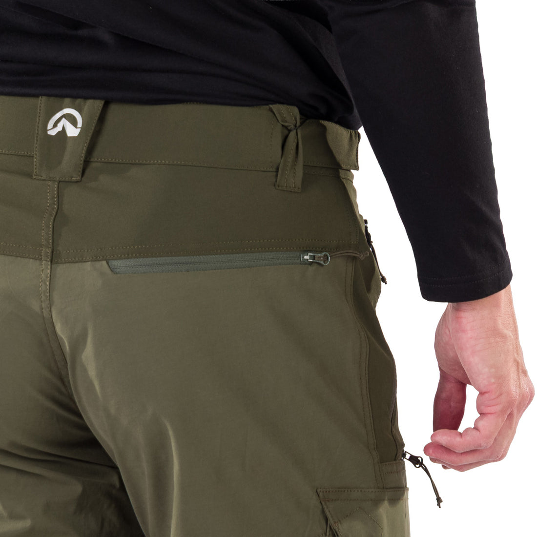 NO-3952OR Men's outdoor hybrid cargo pants  BISHORN