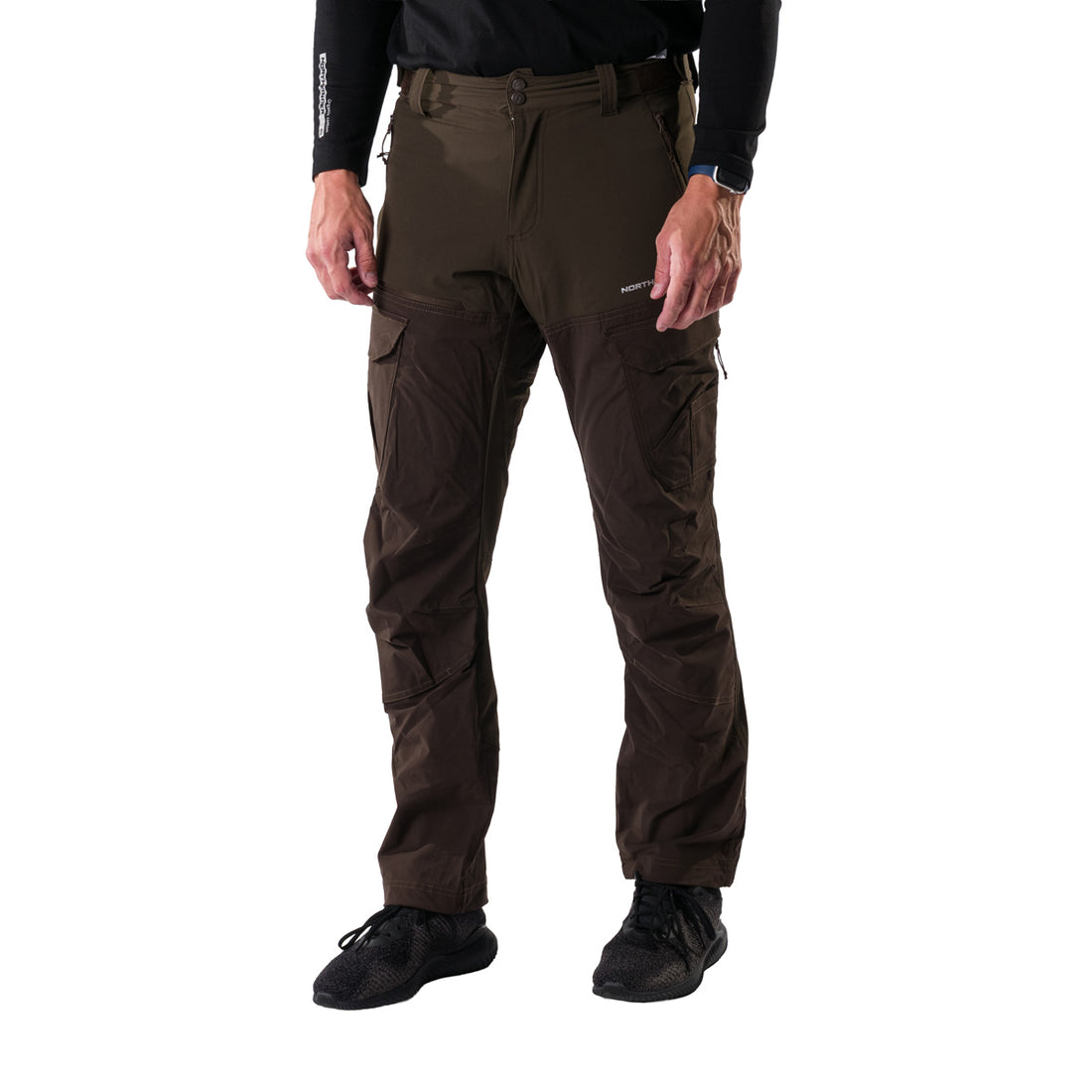 NO-3952OR Men's outdoor hybrid cargo pants  BISHORN
