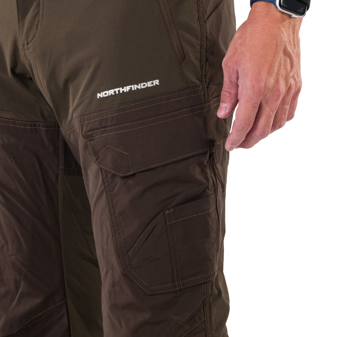NO-3952OR Men's outdoor hybrid cargo pants  BISHORN