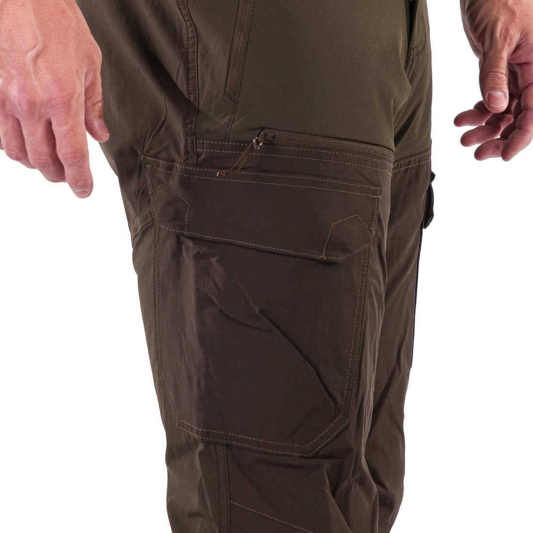 NO-3952OR Men's outdoor hybrid cargo pants  BISHORN