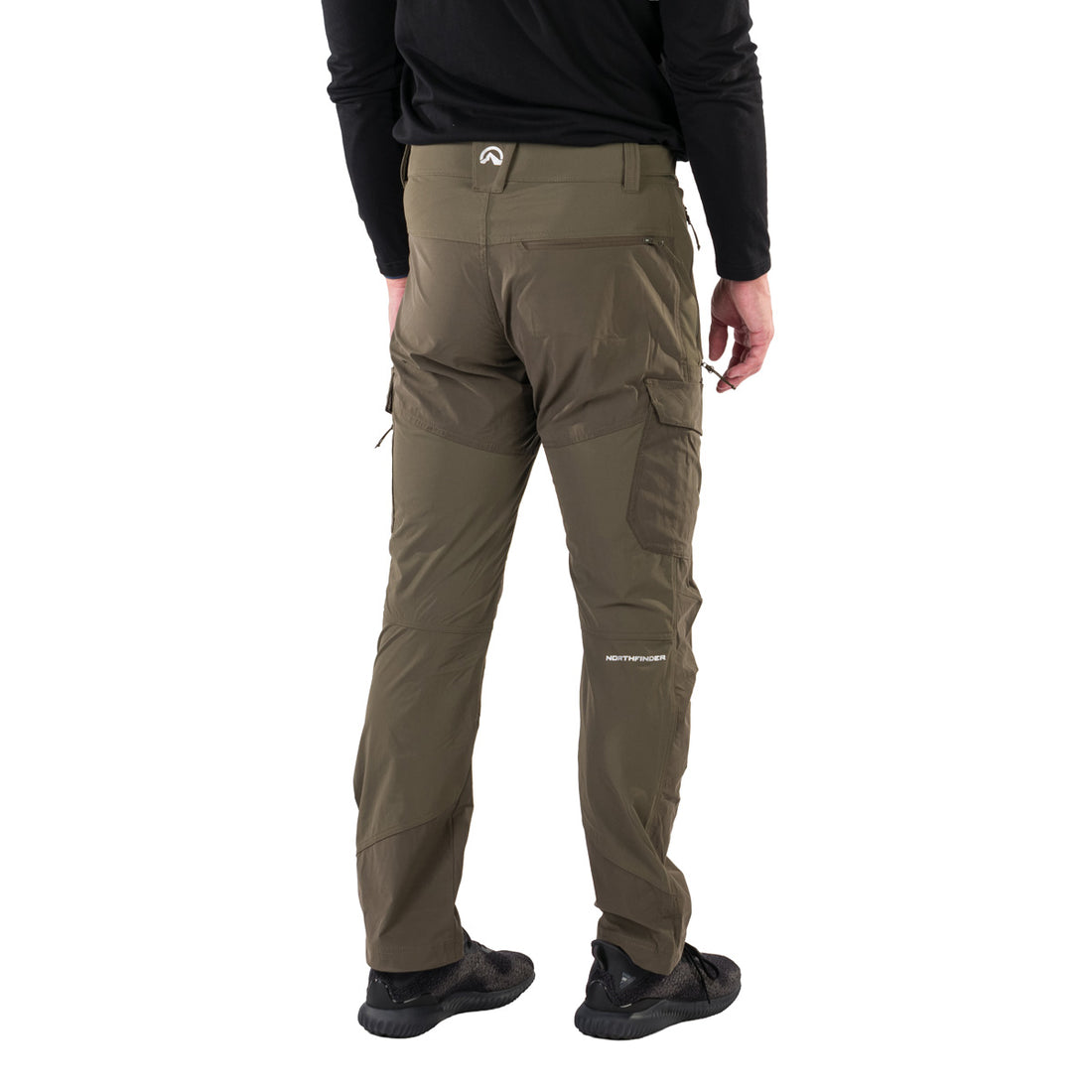 NO-3952OR Men's outdoor hybrid cargo pants  BISHORN