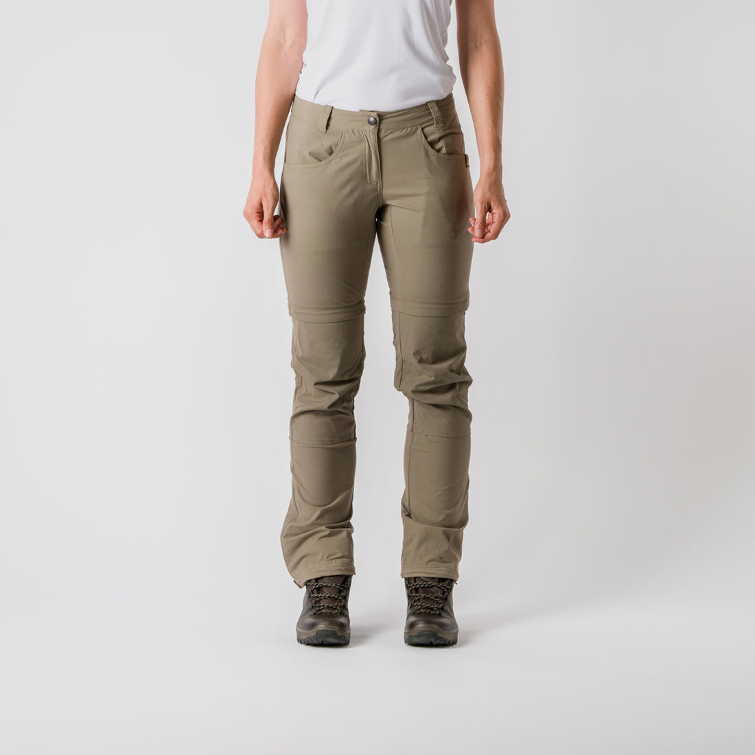NO-4765AD women's 2in1 pants adventure PEARL
