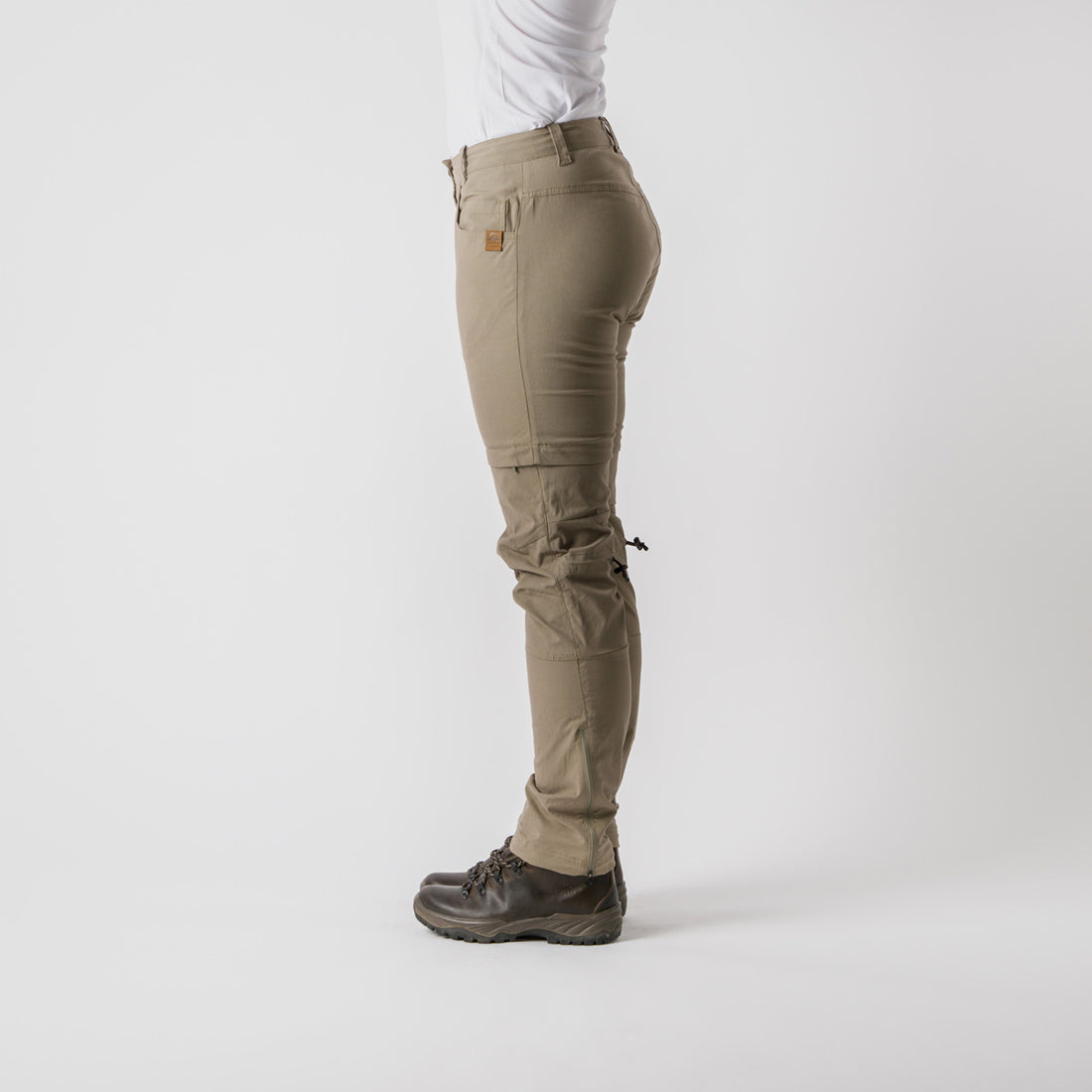 NO-4765AD women's 2in1 pants adventure PEARL