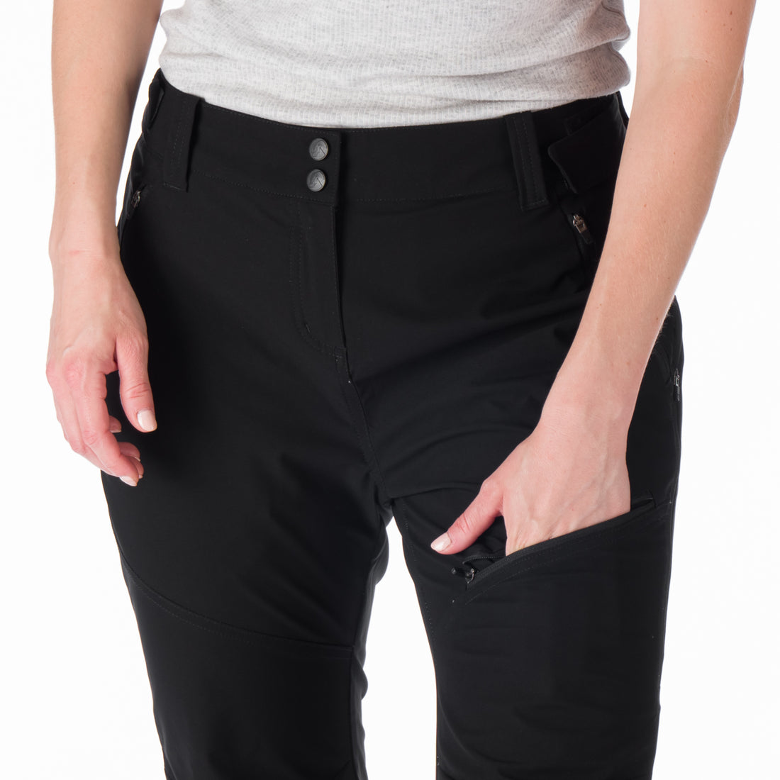 NO-4840OR women's outdoor waterproof mountain hardshell 3L pants KRISTA
