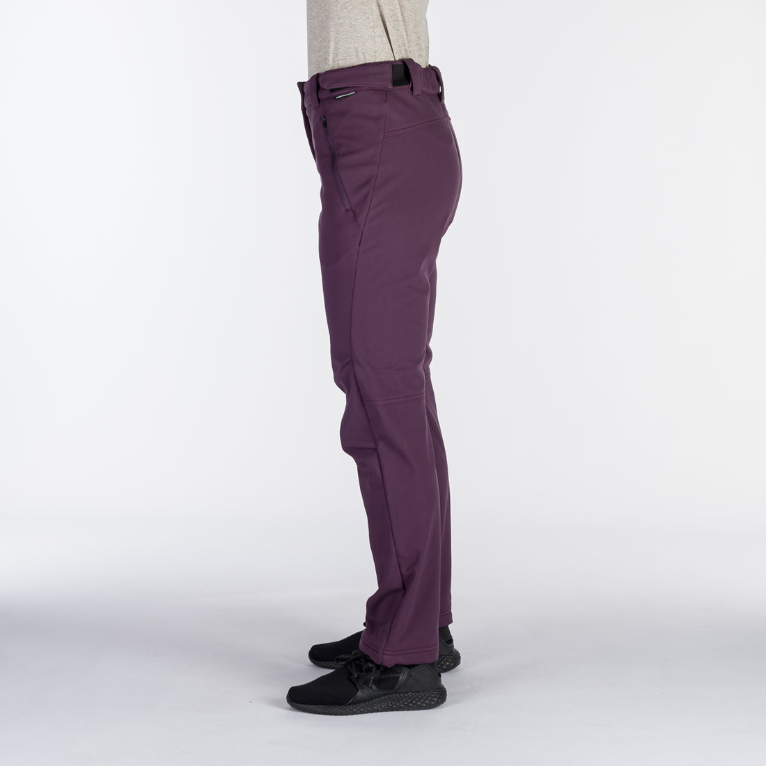 NO-4880OR women's outdoor softshell pants 3L GARNET