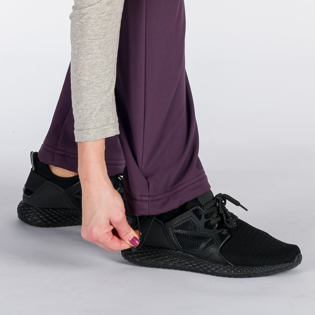 NO-4880OR women's outdoor softshell pants 3L GARNET
