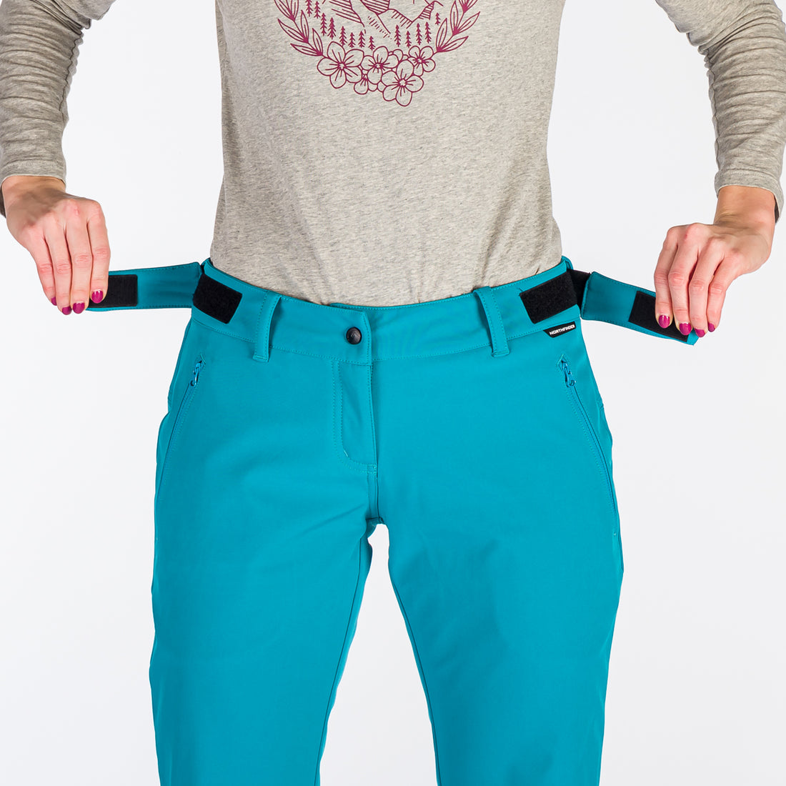 NO-4884OR women's softshell pants BETH