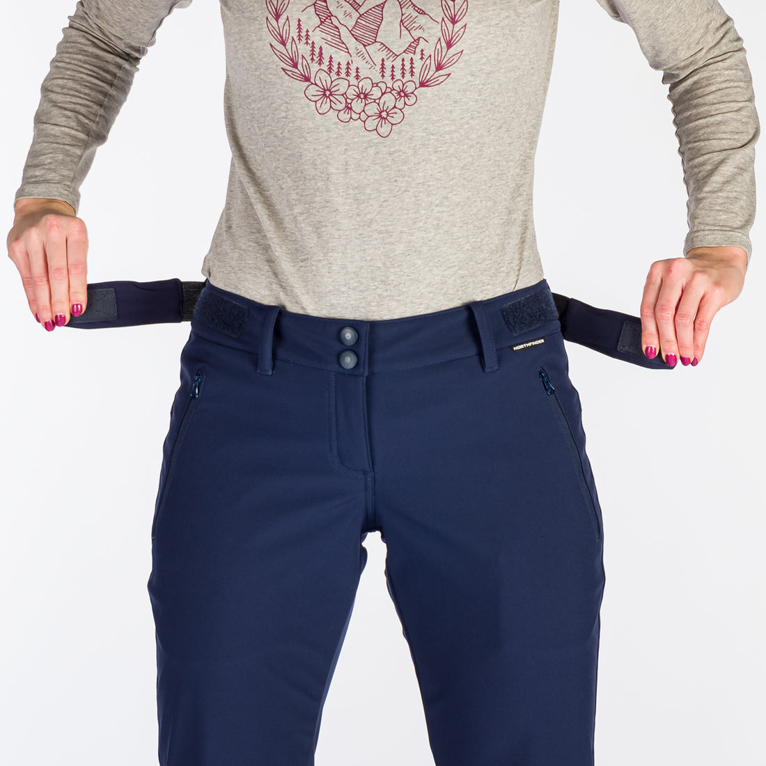NO-4884OR women's softshell pants BETH