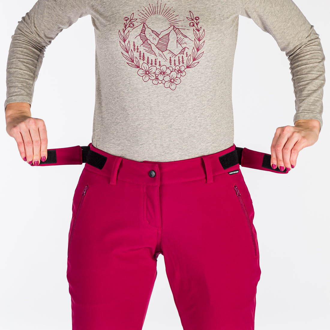 NO-4884OR women's softshell pants BETH