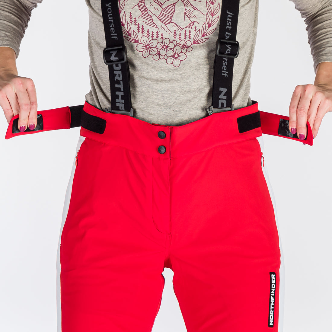 NO-4890SNW women's ski stretch trousers fully featured MARIAN