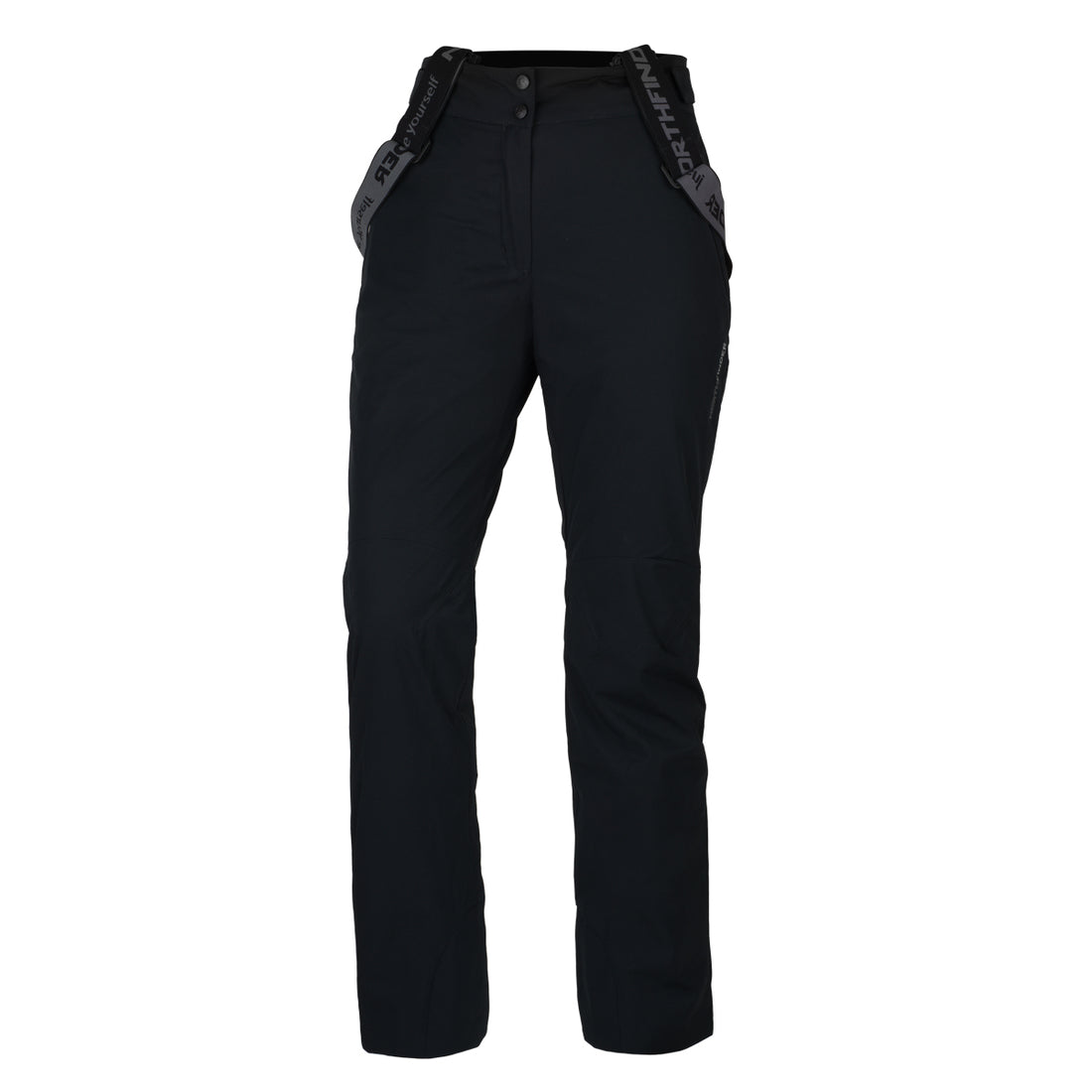 NO-4891SNW women's ski comfortable trousers with braces MAXINE