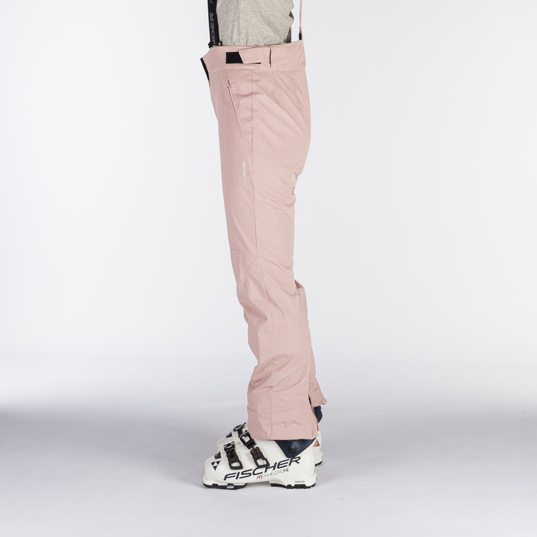 NO-4891SNW women's ski comfortable trousers with braces MAXINE