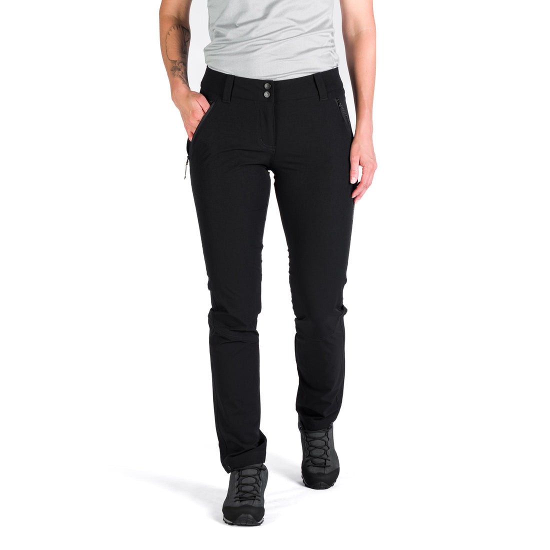 NO-4931OR women's trekking regular fit stretch pants SALLY