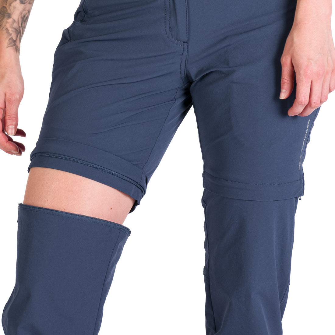 NO-4933OR women's trekking 2in1 zip off stretch pants KAY