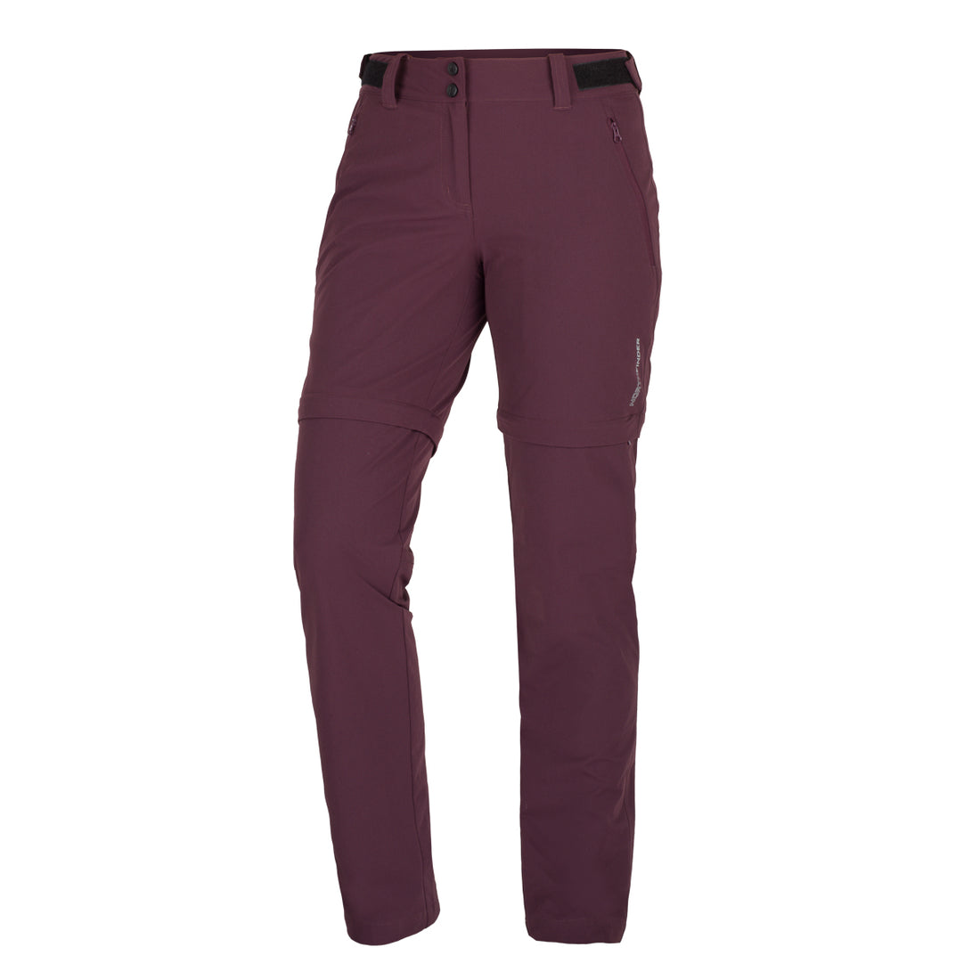 NO-4933OR women's trekking 2in1 zip off stretch pants KAY