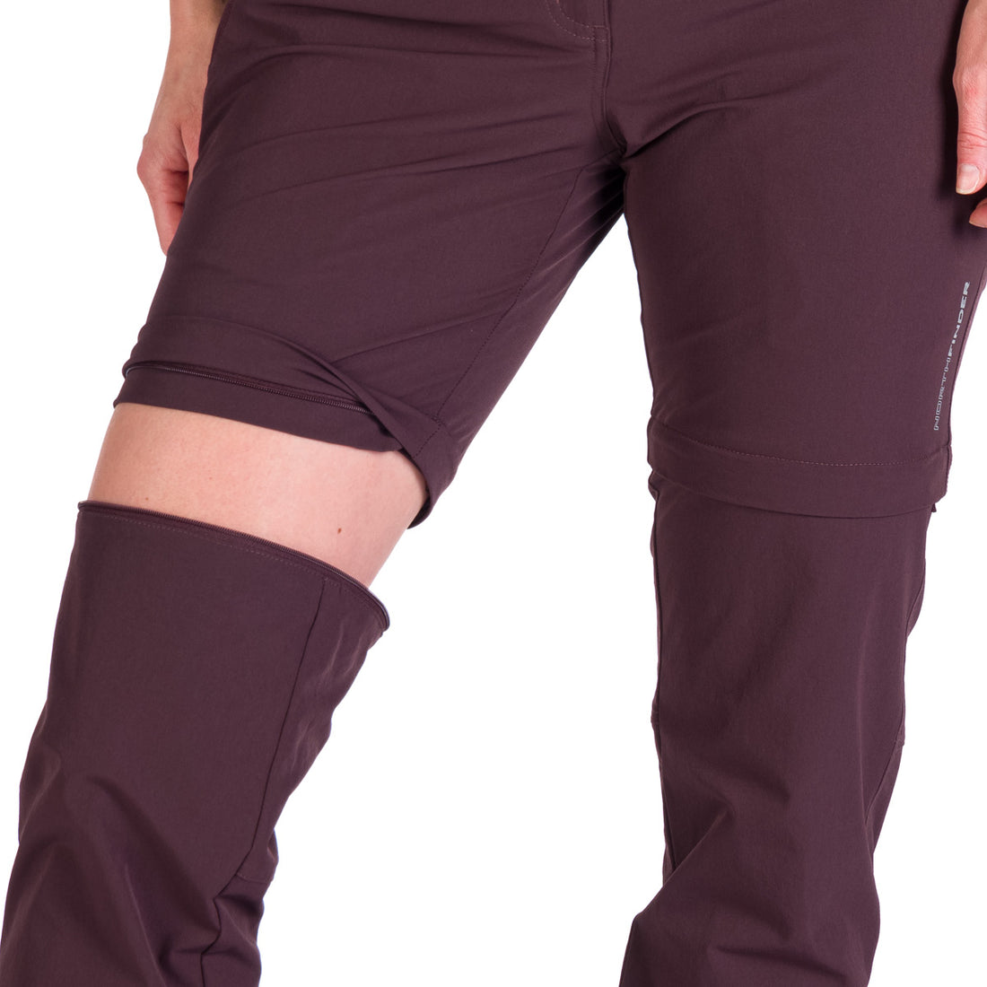 NO-4933OR women's trekking 2in1 zip off stretch pants KAY