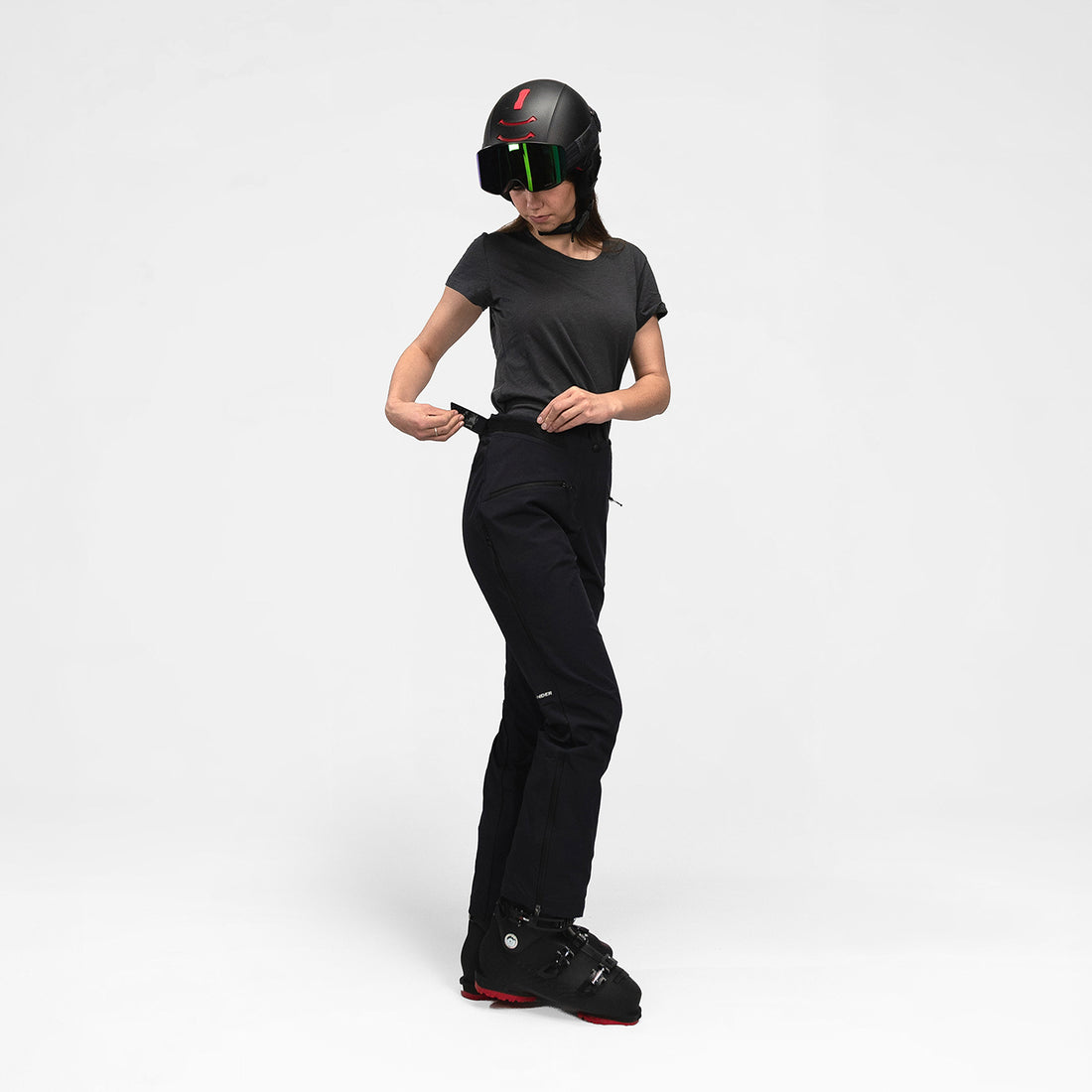 NO-4952SNW women's ski softshell pants 3L AMARIS