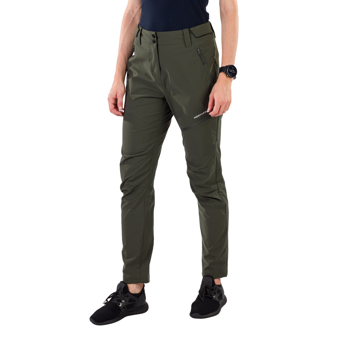 NO-4985OR women's outdoor windproof softshell 3L pants JANINE
