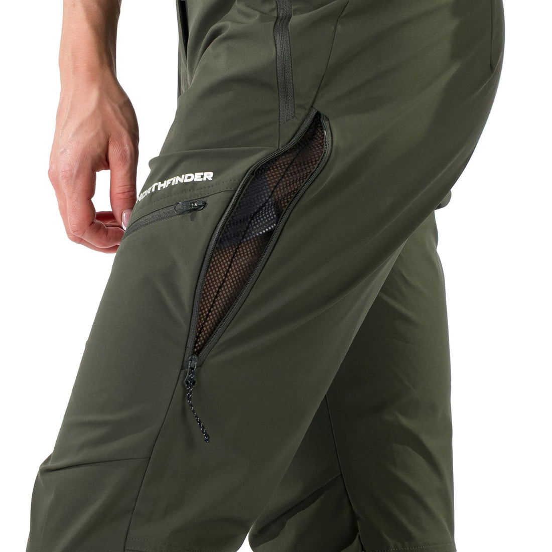 NO-4985OR women's outdoor windproof softshell 3L pants JANINE
