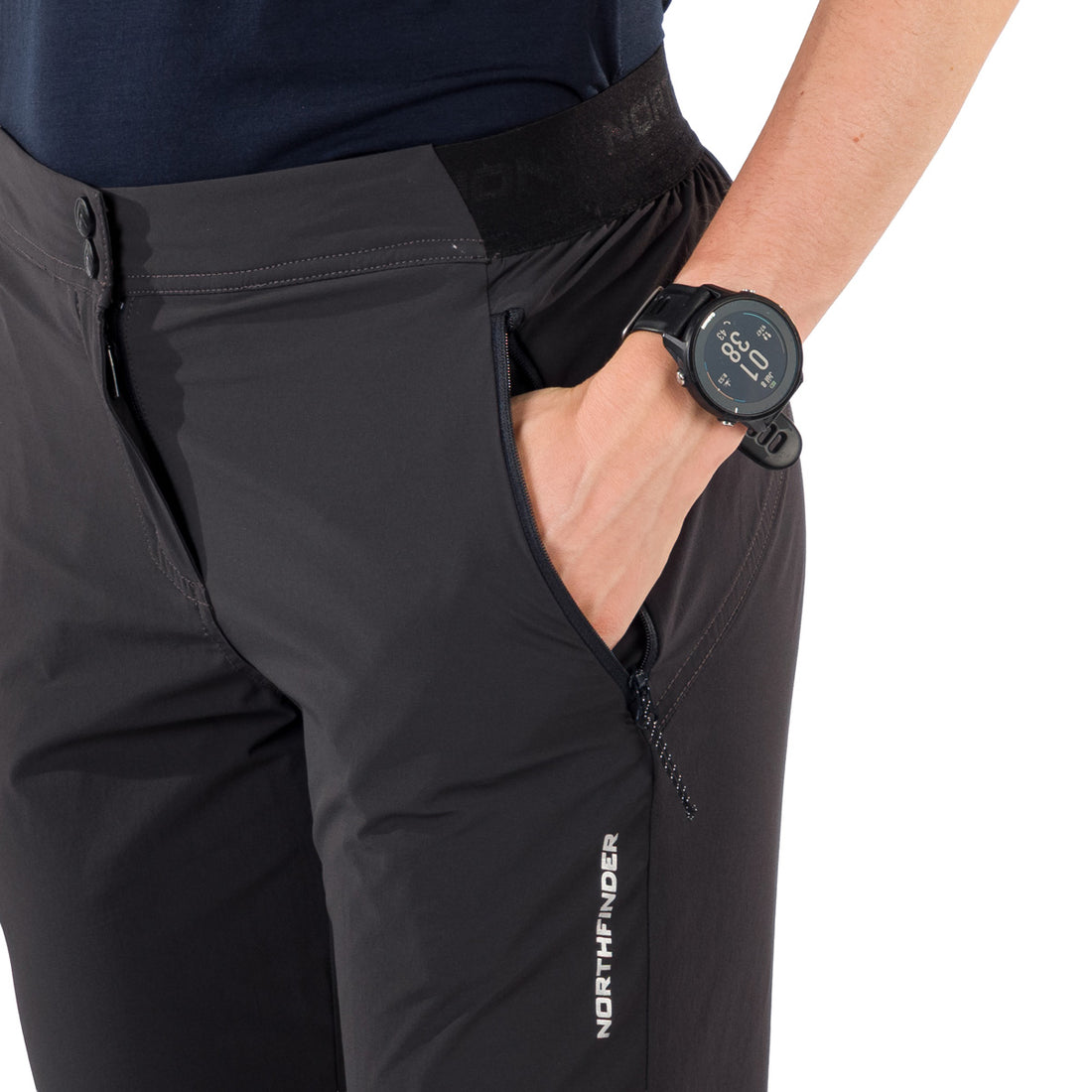 NO-4988OR women's outdoor lightweight regular fit stretch pants RAQUEL