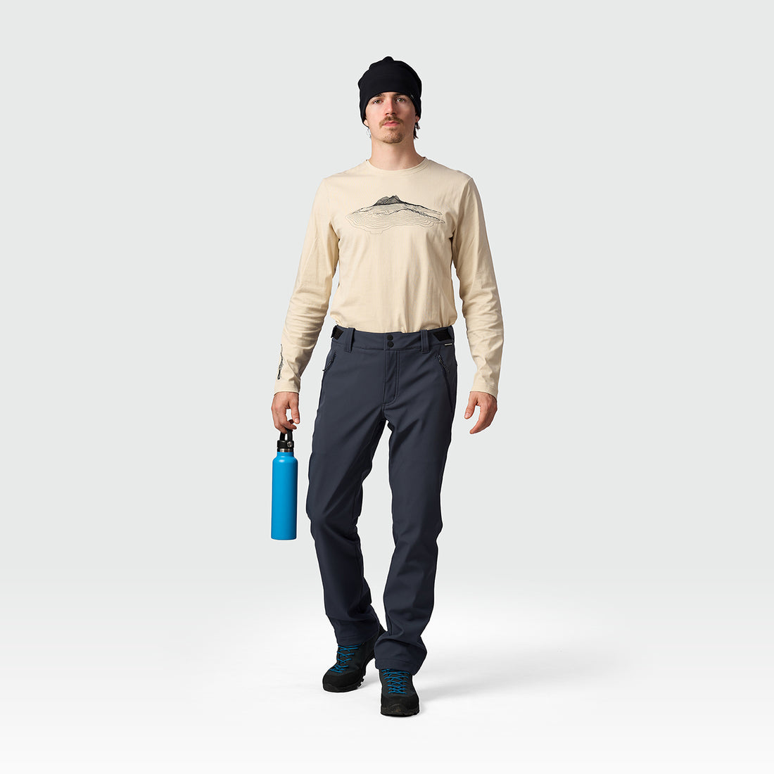 NO-5112OR men's softshell travel pants 3L SEBAST