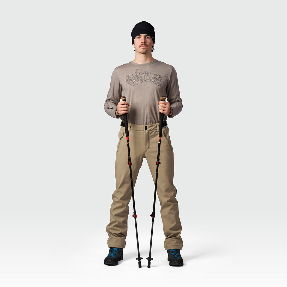 NO-5112OR men's softshell travel pants 3L SEBAST