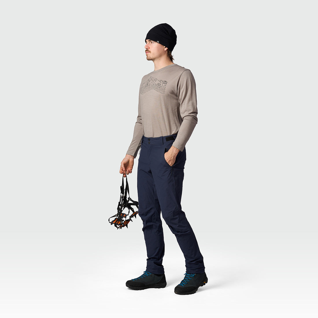 NO-5114LOR men's stretch outdoor pants extra long ELMOR