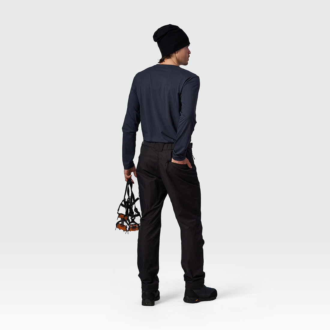NO-5117OR men's travel cotton blend pants SAKU