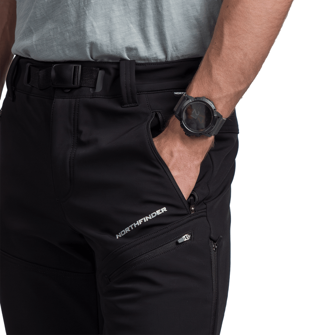 NO-5137OR men's softshell pants 3L GUSTAVE