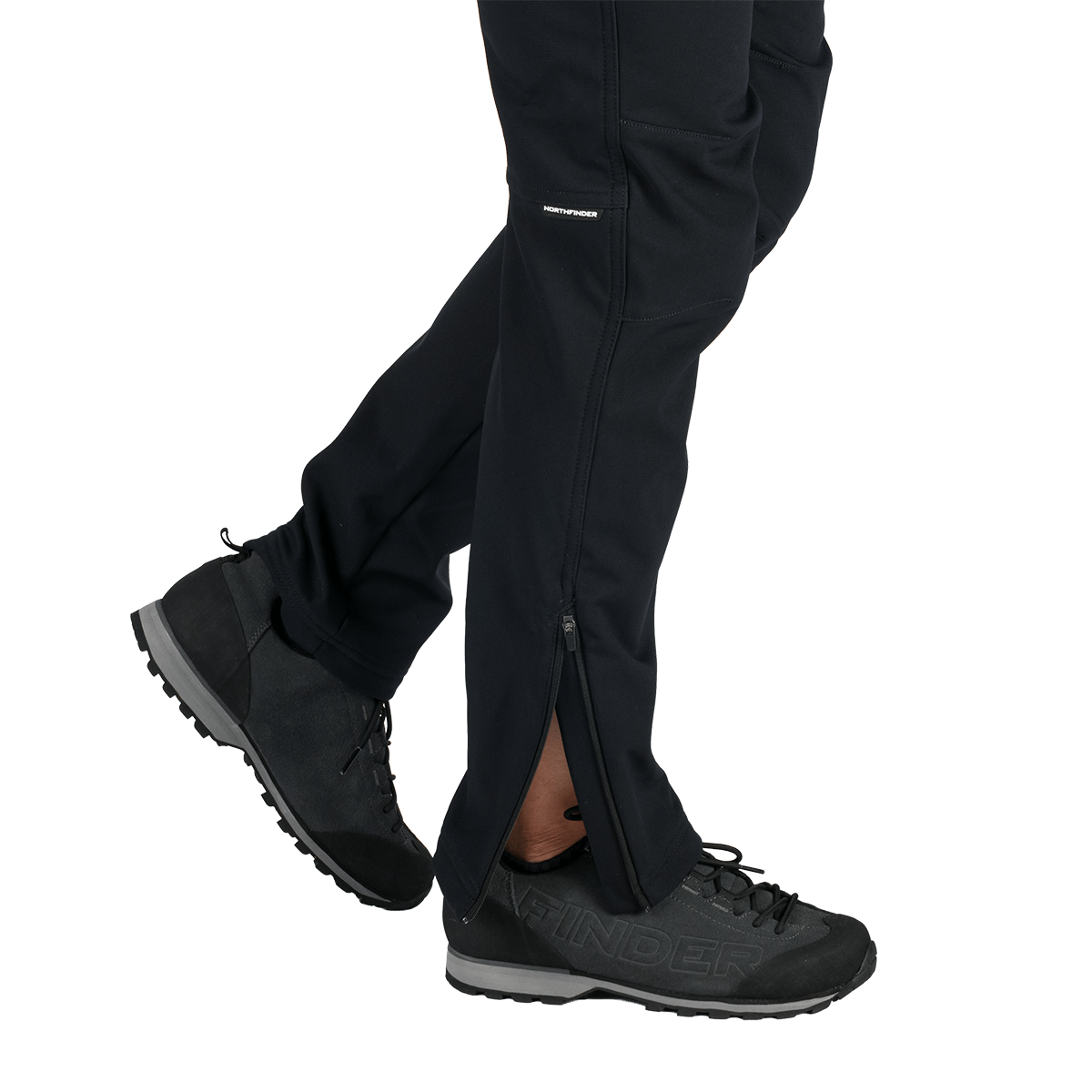 NORTHFINDER International Dámske outdoor softshellové nohavice 3L LEIGH