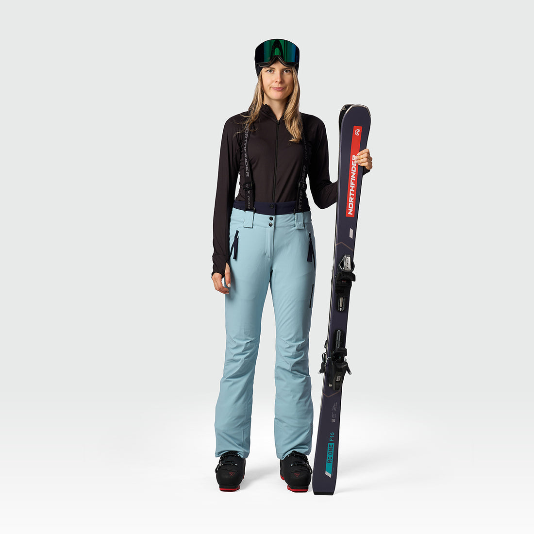 NO-6090SNW women's ski technical pants fully featured MONICA