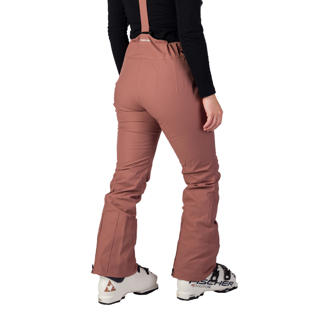 NO-6092SNW women's ski comfortable trousers with braces RUBI