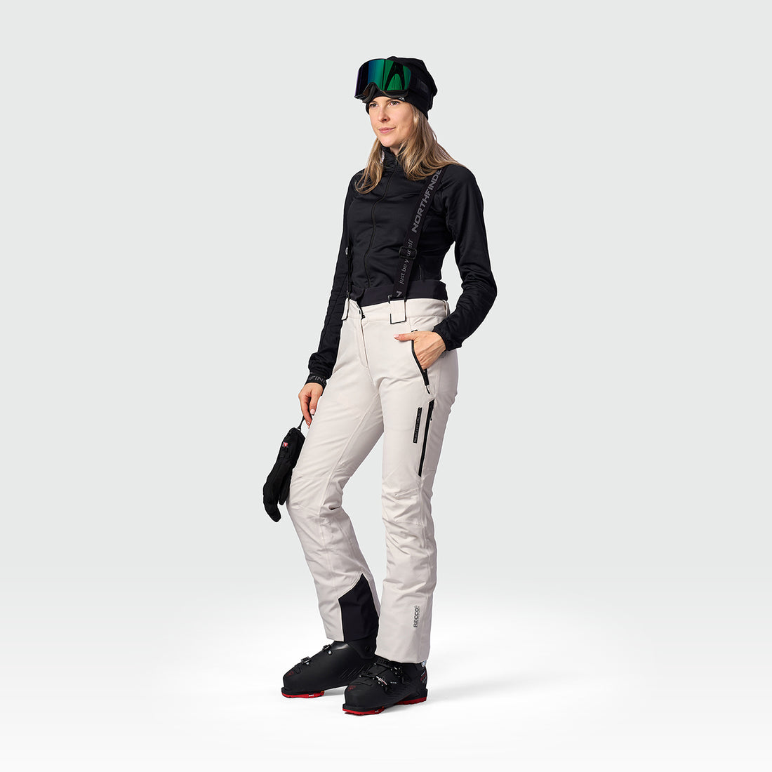 NO-6097SNW women's ski premium pants Dermizax™EV ADLEY