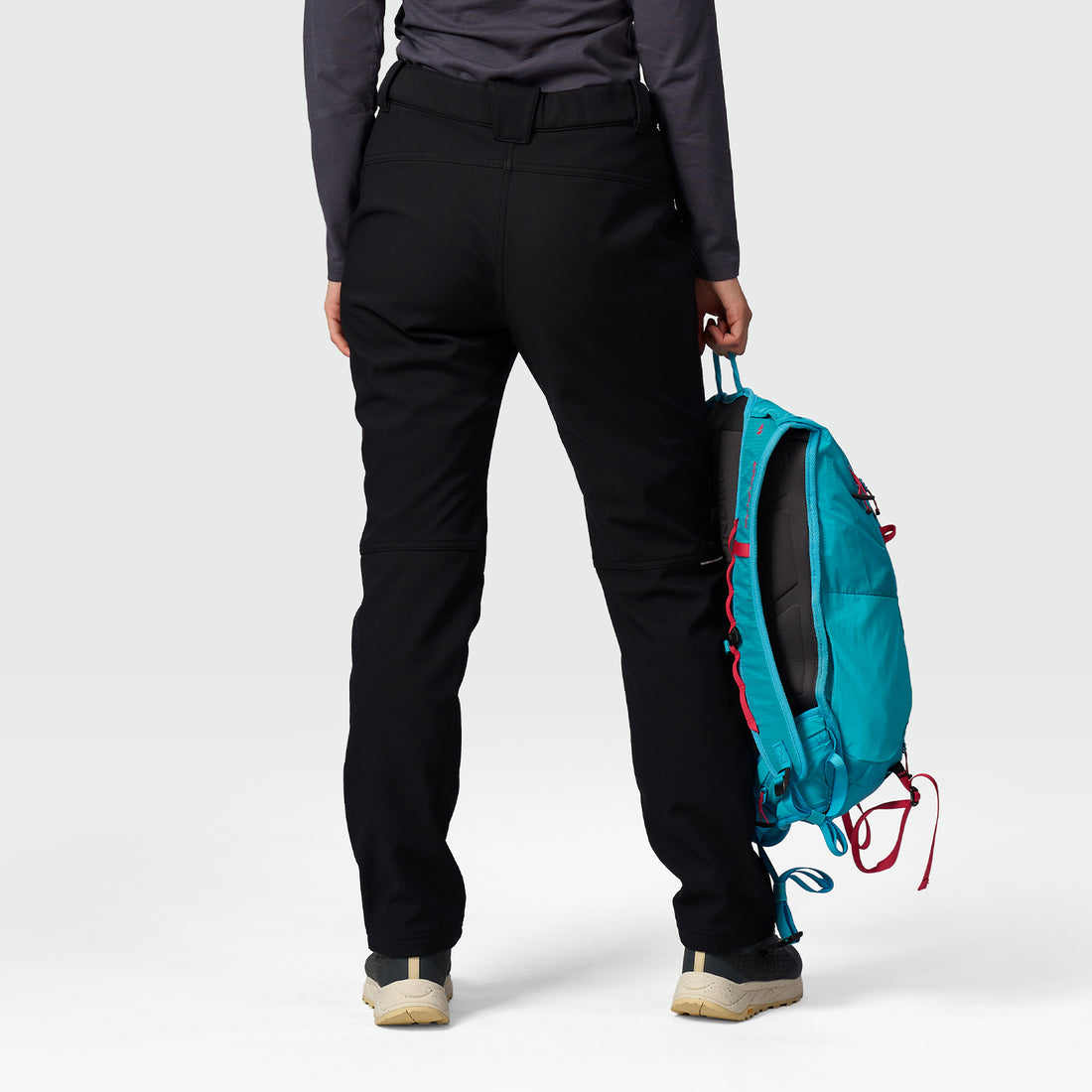 NO-6110OR women's outdoor softshell pants 3L RUUT