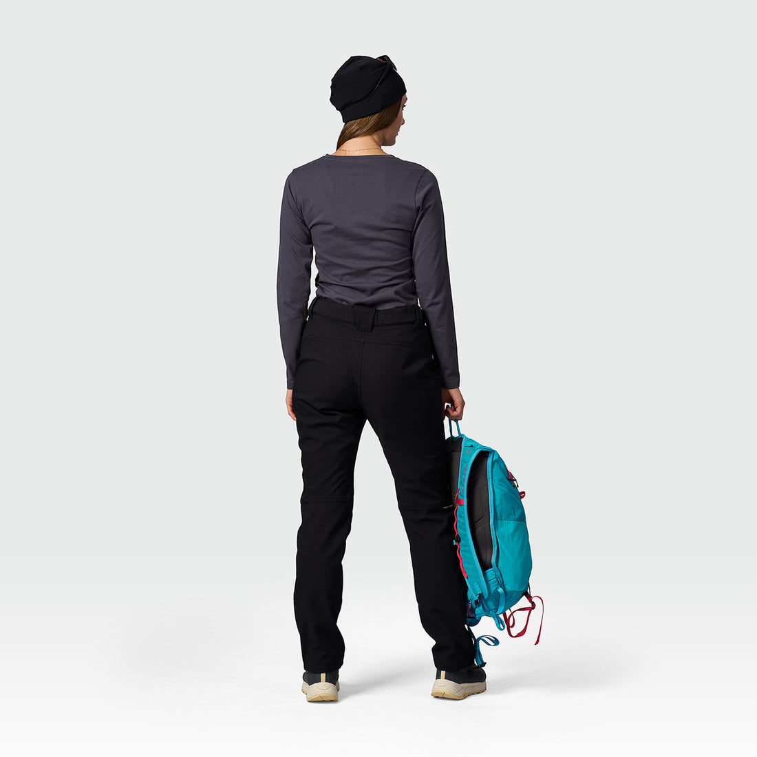 NO-6110OR women's outdoor softshell pants 3L RUUT