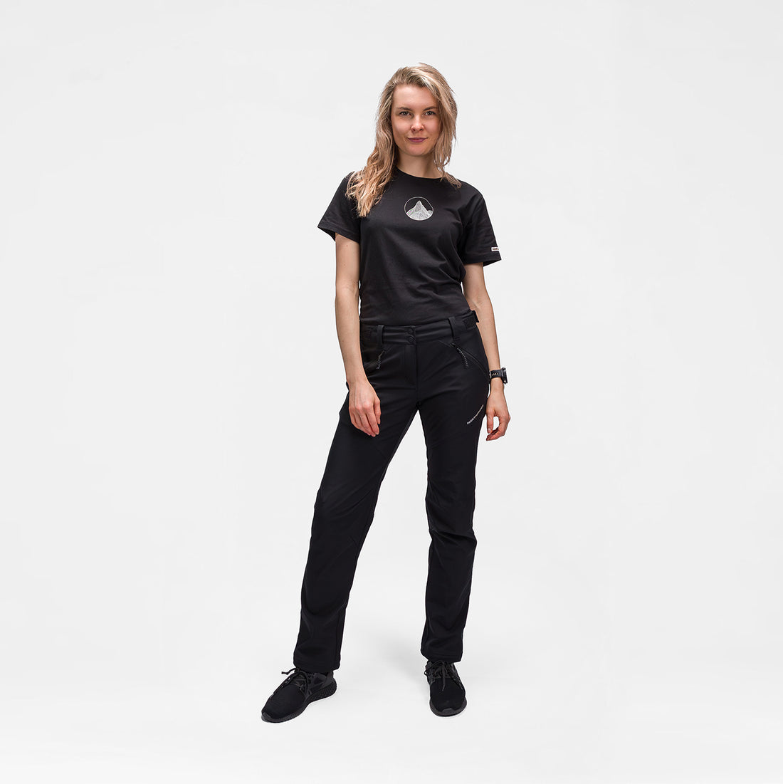 NO-6111OR women's trekking softshell pants outdoor 3L LEEA