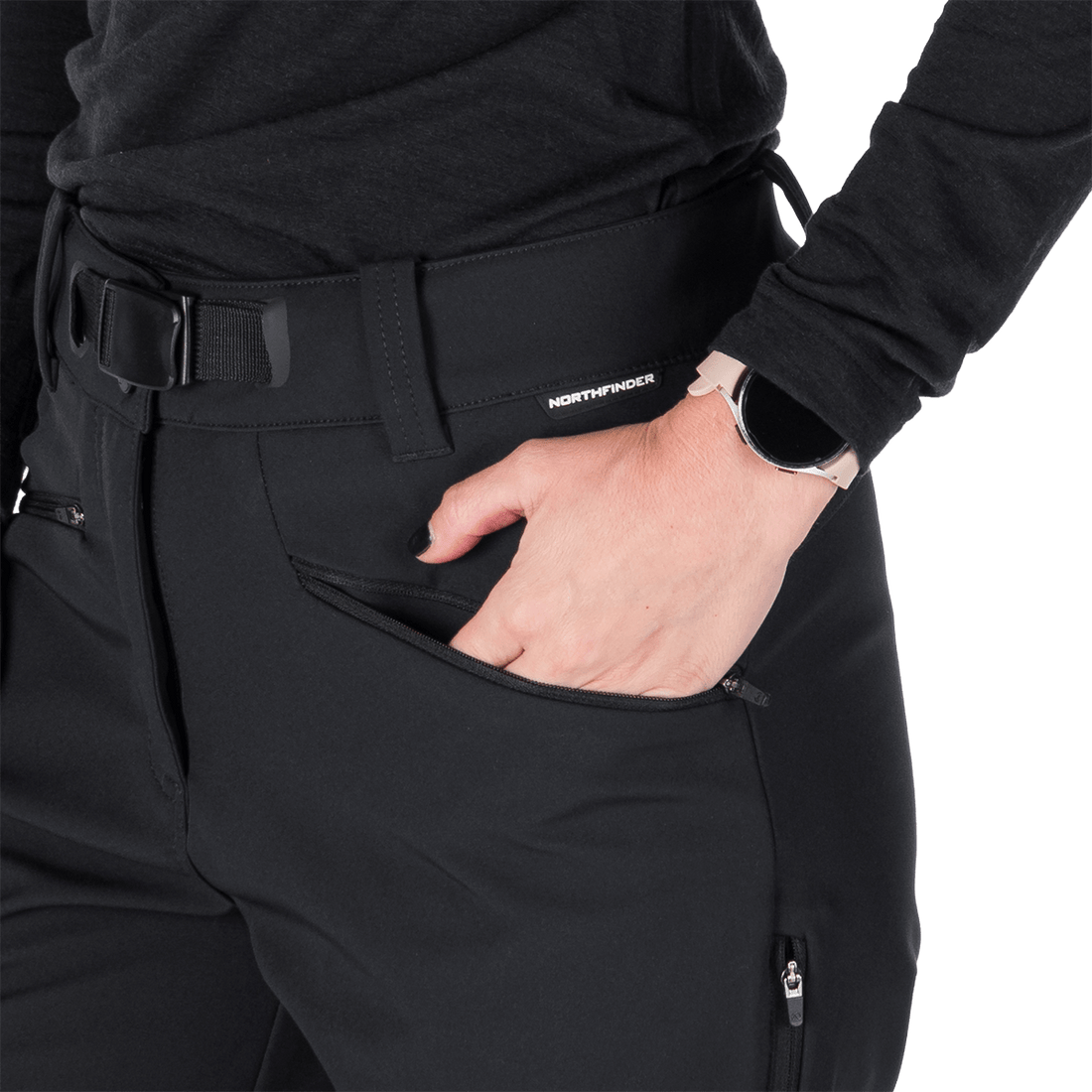 NO-6153OR women's softshell pants 3L MAYRA