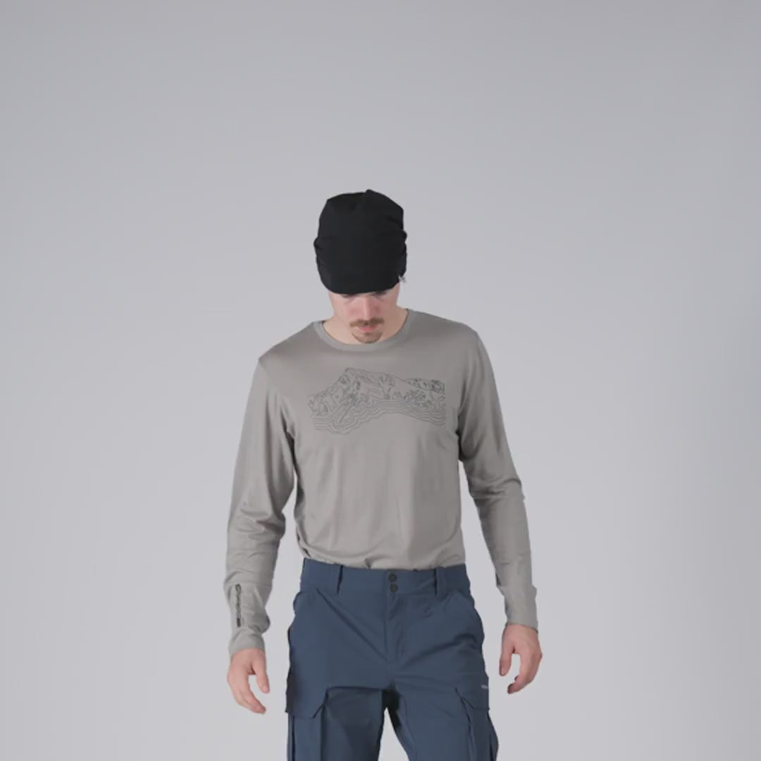 NO-5116OR men's trekking cargo pants TOINI - NO-5116OR.mp4
