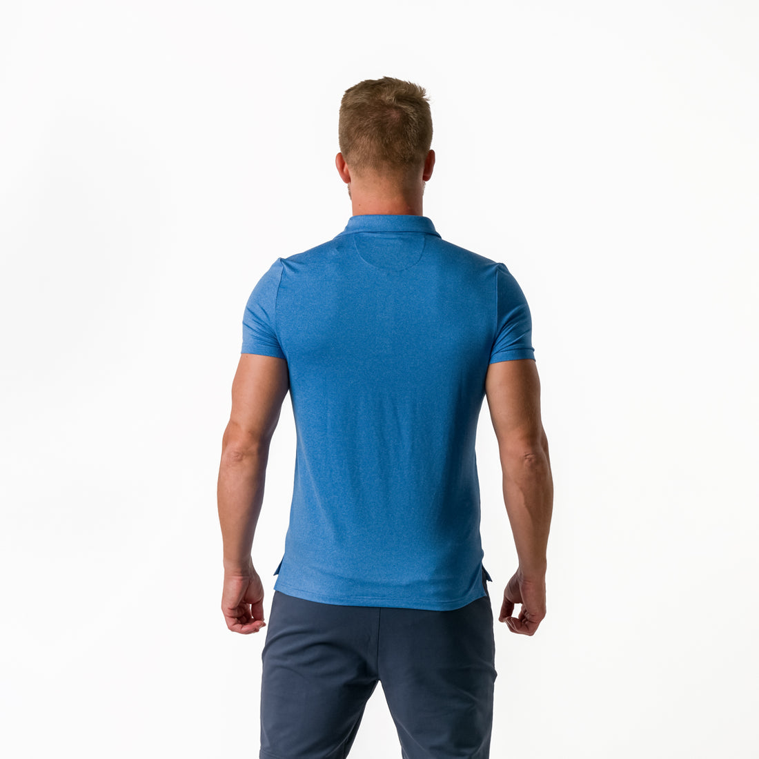 TR-3547SP men's active polo t-shirt recycled DETHOJ