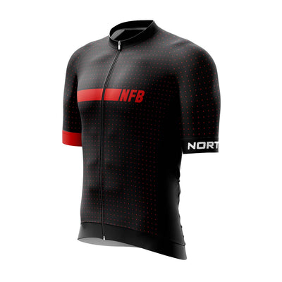 TR-3807MB men's e-bike t-shirt half zip GERARDO