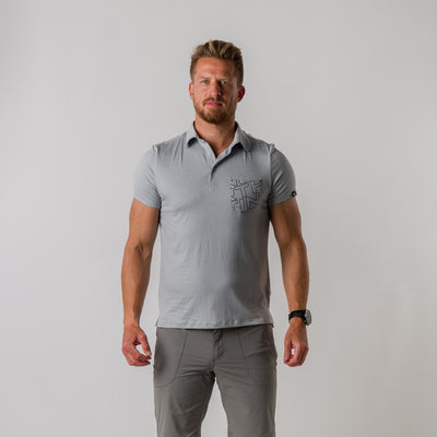 TR-3820OR men's polo t-shirt from recycled fibres DIRK