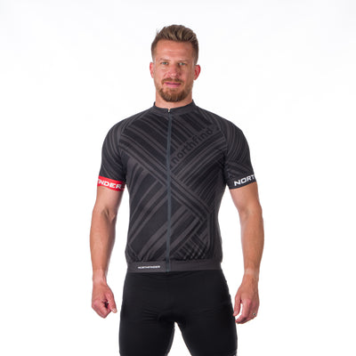 TR-3901MB men's bike active full zipp t-shirt JAY 