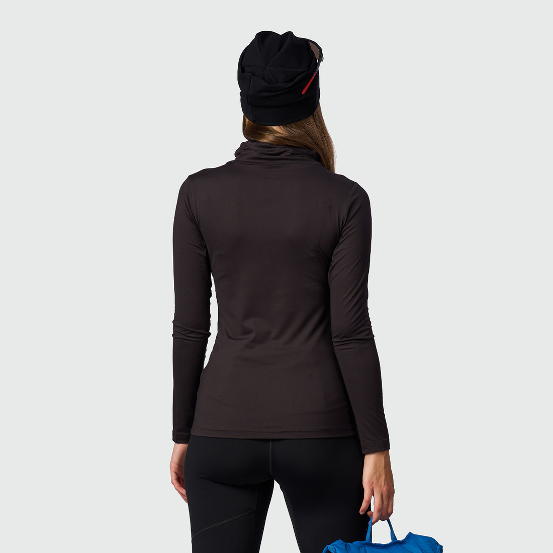 TR-45502SKP women's ski-touring t-shirt high neck KRALOVA