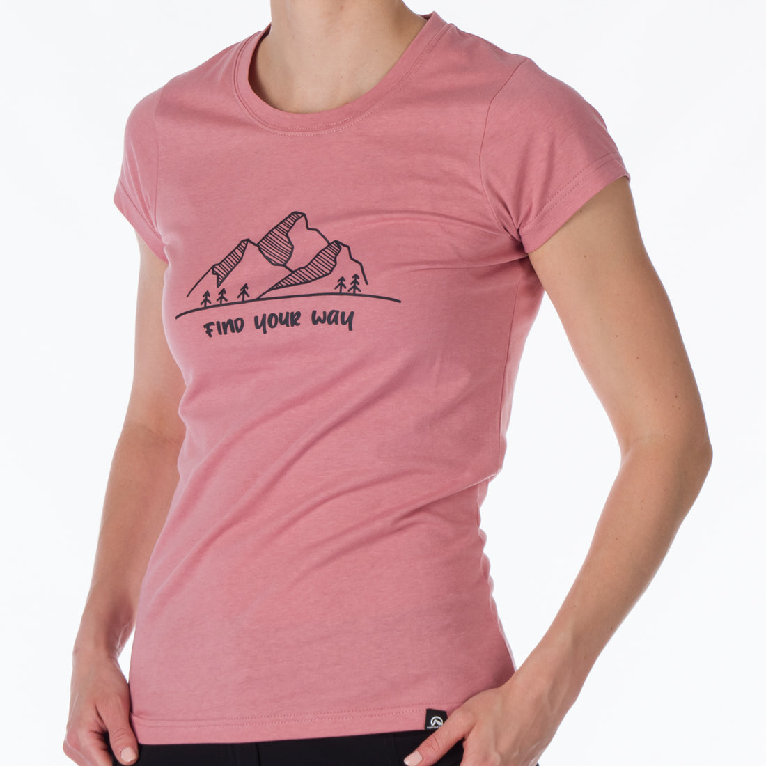 TR-4910OR women's t-shirt cotton style with print MAUD